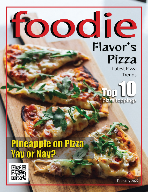 Foodie Magazine cover